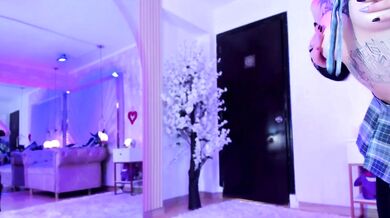 Zephirahabney goes wild in a cheap-privates Latin strip-tease with a big-ass-doggy-style toy