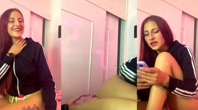 Lola_sweet20 gets a hot shower & a messy creampie in public