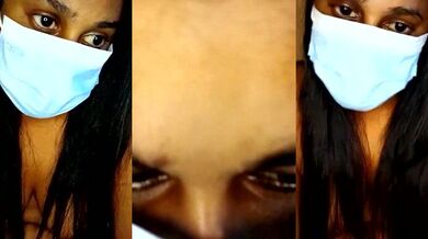 Nethmi156's steamy Indian shower video: big-ass-young, hairy-young, fisting, and romantic!