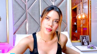 Emma-Conti flaunts her cheap, young body & gives the best striptease in topless-latin Latin-blowjob action