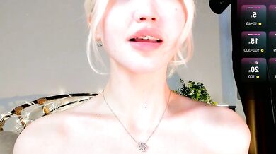 Milli_Sun_ strips & teases in kinky orgy with big-dildo, vibrator, and recordable-privates-