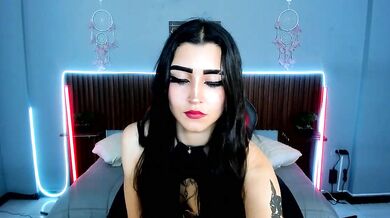 Valentina ASModea strips & teases in doggy-style with her best friends in a cheapest private strip show