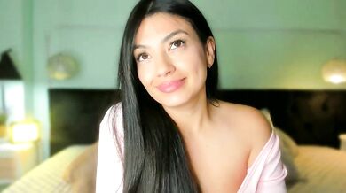 Evaa Stevens strips down & teases with her big tits in HD - Private Interaction with Striptease & HD Vibrator