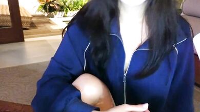 TammiLou's Stunning Naked Lovense on Cam2cam - Best Young Asian Petite's Big Tits and Stripping Skills