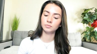 NicoleLuv strips down & teases with her camel toe for a hot, steamy yoga session