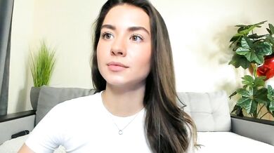 NicoleLuv strips down & teases with her camel toe for a hot, steamy yoga session