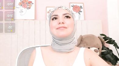 Dalilasaadi_ - Sexy Arab Teen Strips, Twerks & Gets a Creampie in Interactive Cowgirl with Her Big T