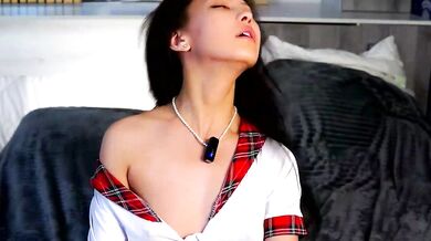 ChelseaDenner strips down & teases with her favorite toys in hot interacial action