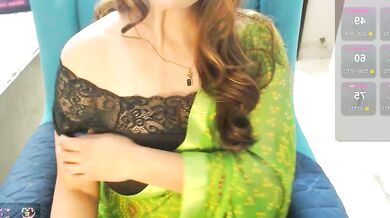 Candy-floss265's steamy strip show: Anal, titty-fucking, dildo, and vibrator for her big-