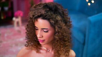 The Ayana strips down and gets dirty in a hot POV strip-tease-teens video