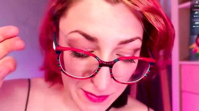 Watch AnnaHaunter18, a young, curvy redhead, talk dirty while getting her big ass trimmed and playing with toys in public