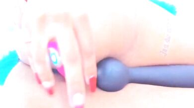 Silvana Miller's steamy private stripchat with dildo & vibrator