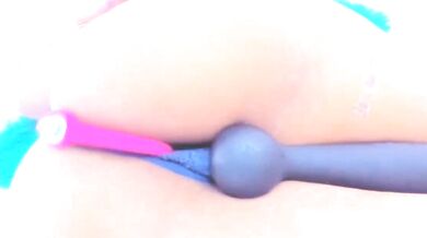 Silvana Miller's steamy private stripchat with dildo & vibrator