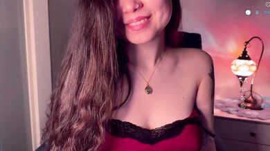 Watch petite-asian cam girl lu_blu strip and give a big-tits-young blowjob to a lucky young stud