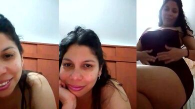 Petite Colombian MILFs Carliina_Soussa & friends strip & get it on on camera!
