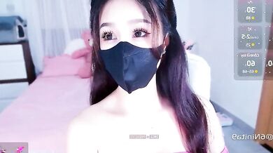 PimChanOK gets naughty in a public stripchat with dirty talk, cowgirl, and squirt-asian action!