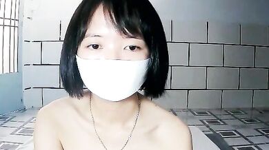 Watch Kissdy's tight pussy get fingered in a strip-tease on Cam2Cam