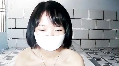 Watch Kissdy's tight pussy get fingered in a strip-tease on Cam2Cam