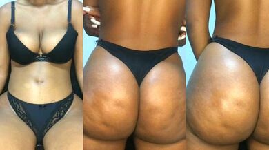 Barbie_Teddy strips and teases with her favorite toy - young oiled up ebony babe