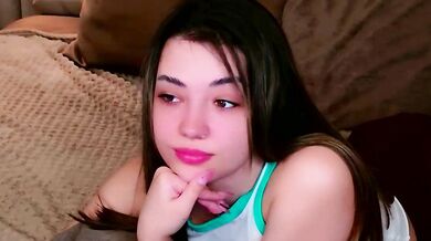 Alice_Deleon strips & spanks her young cuckold while showing off her massive white ass
