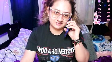 AnnieBigBoobs: The Young Student with Big Curves Gets Trimmed & Recorded for Your viewing Pleasure