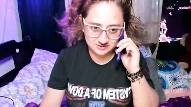 AnnieBigBoobs: The Young Student with Big Curves Gets Trimmed & Recorded for Your viewing Pleasure