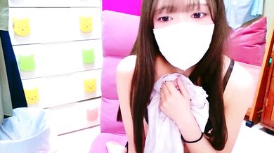 Sexy Oo_aki gets her titties and dirty talk dirty with new-Parasian emo fingering- in models