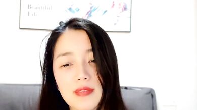 A-xena's striptease & dirty talk will make you drool in lust - Asian cam girl goes wild!