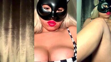 Nenalayla gives a smoking-hot blowjob and deepthroats like a pro with her big-ass & big-tits-