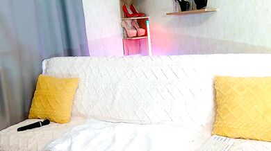 KimPolloc's solo anal adventure: Striptease, oil, and nylon play with vibrators and dildos