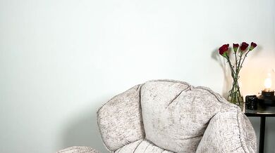 Julia_RL, a young Ukrainian blonde, gives a hot nylon blowjob and gets dildo- or vibrator-fucked in public