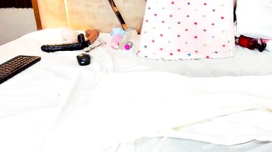 Athenea_Mills - Ebony girl with huge tits and ass gets a private anal with her favorite toys