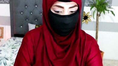 Jalima_sabag's tight ass gets pounded in nylon camel-toe by dildo and vibrator