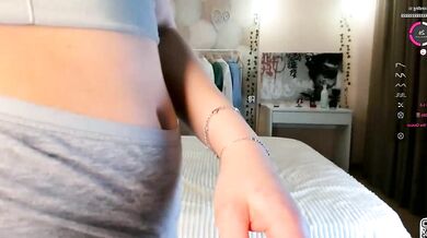 AlodiaGame in a cosplay teen pussy squirt frenzy with a dildo and vibrator