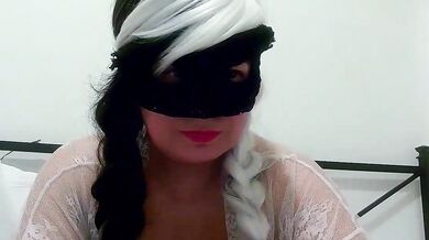 Ninalapiccolina's Erotic-Dance: Blonde MILFs Dirty Talk & Cooking in Orgasms with Dildo Or