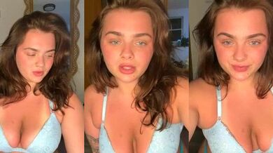 Loubear role-plays as a petite girl with a big ass and tits in oil-drenched action