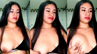 Tara20_, the hot Latin cam girl, gets naughty with her private clients in a hot striptease and anal play