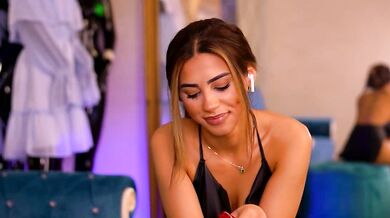 SiennaNoir's Lovense-topless sex-toy play - ASMR!