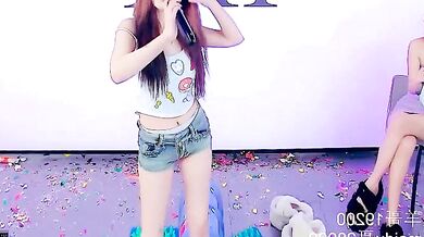 Watch this trimmed-asian babe with big tits & ass get her nipples and ass drilled in latex