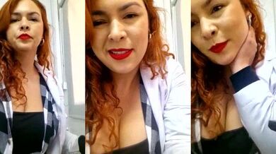 Latina babe doctora-danna squirts while deepthroating a vibrator & getting her ass licked