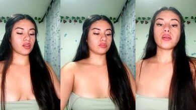 Tara20_ is the ultimate young latina in leather striptease & dirty talk- mobile blowjob video