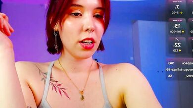 Crystal Renn, the goddess escort, gets off on masturbating and stroking her cleavage