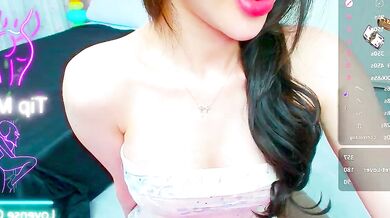 Watch petite-young Asian cosplay babe Venuss-BlingBling get her big tits and ass drilled hard with nipple toys and vibrators