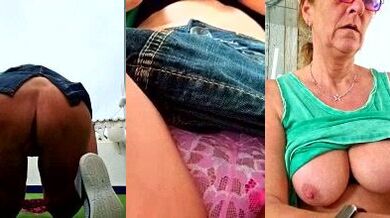 HotWifeLyn69's solo anal play with nipple-tParTS!