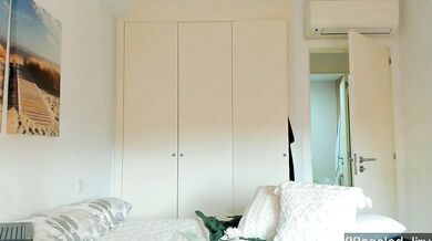 Watch stunning belle, Abril Helena8, captivating buttocks and Alluring chest in stunning video