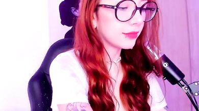 TheCosmicgirl: Stunning Cleavage Captivating Interaction Recorded in Real Life