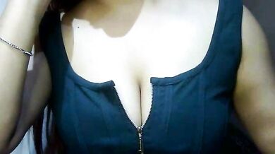 Yoursakshi, the young Indian, shows off her oiled-up body in a hot striptease