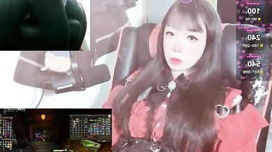 Lovense's big tits and tight pussy get fucked hard in HD video game session