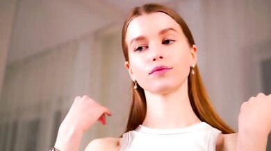 Sensuous surrender: Naked Model's passionate surrender to brave journey's desires