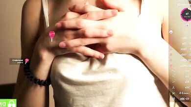 Watch MonaDenley's role-play as a teen getting her shaved pussy and big clit drilled in a kinky yoga session